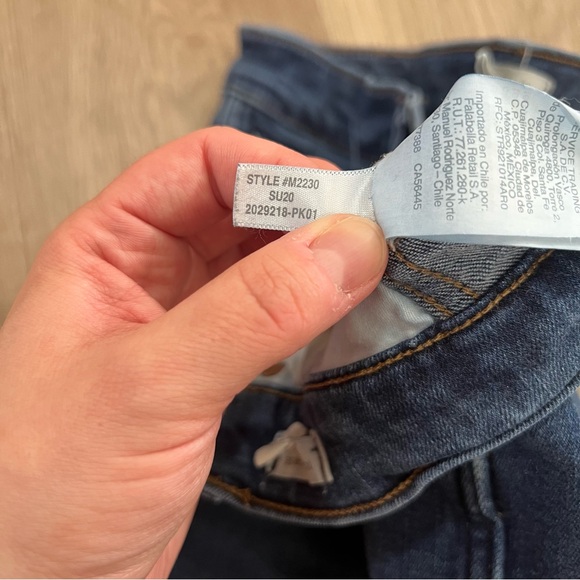 Madewell 10” High Rise Skinny Jeans Size 26 Style M2230 - Picture 7 of 12